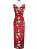 114510 - Open Neck Chinese Dress