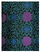 FB229 - Blue and Turquoise Silk Brocade