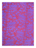FB203 - Mauve and Blue Floral Shameuse Silk